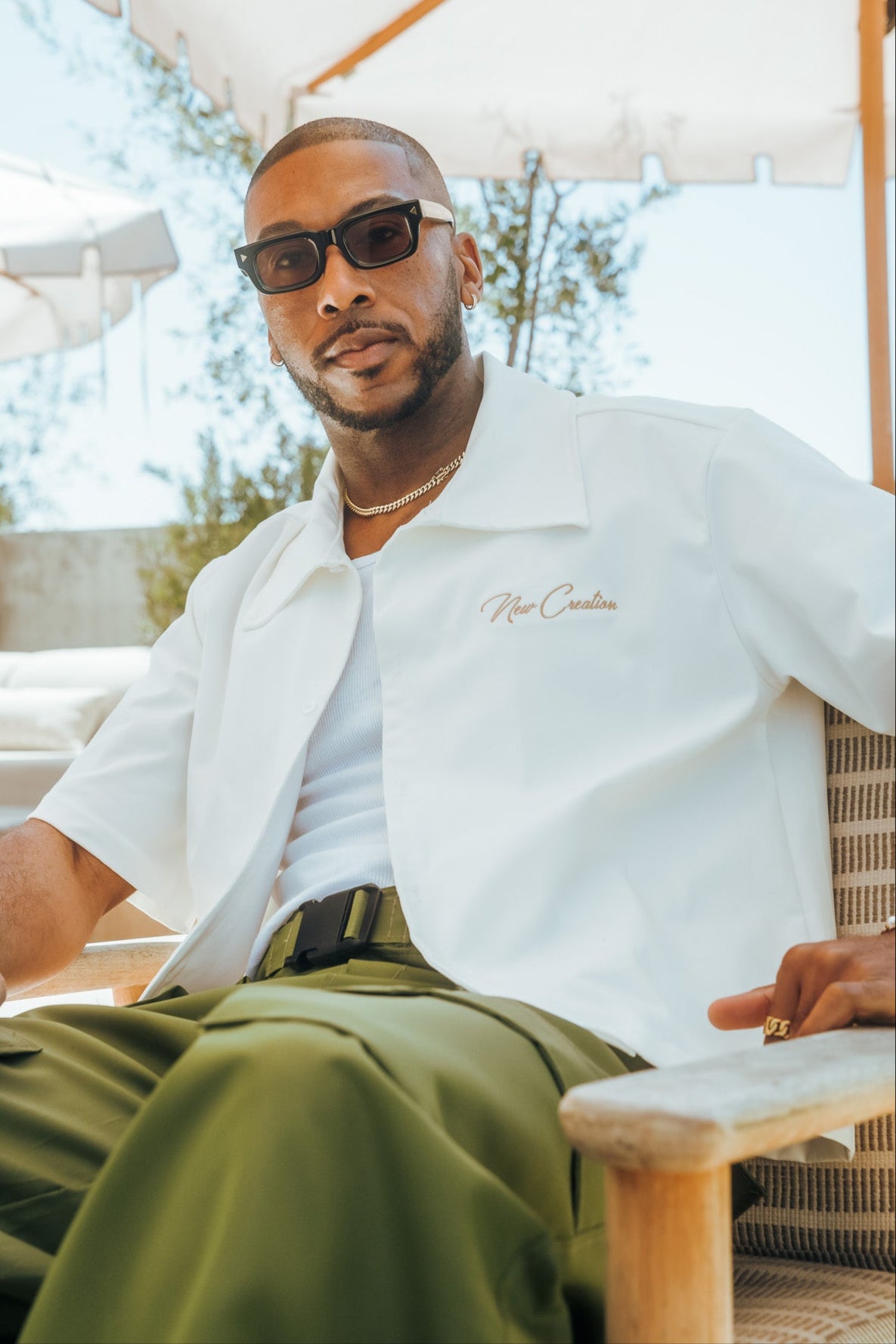 White Button Up