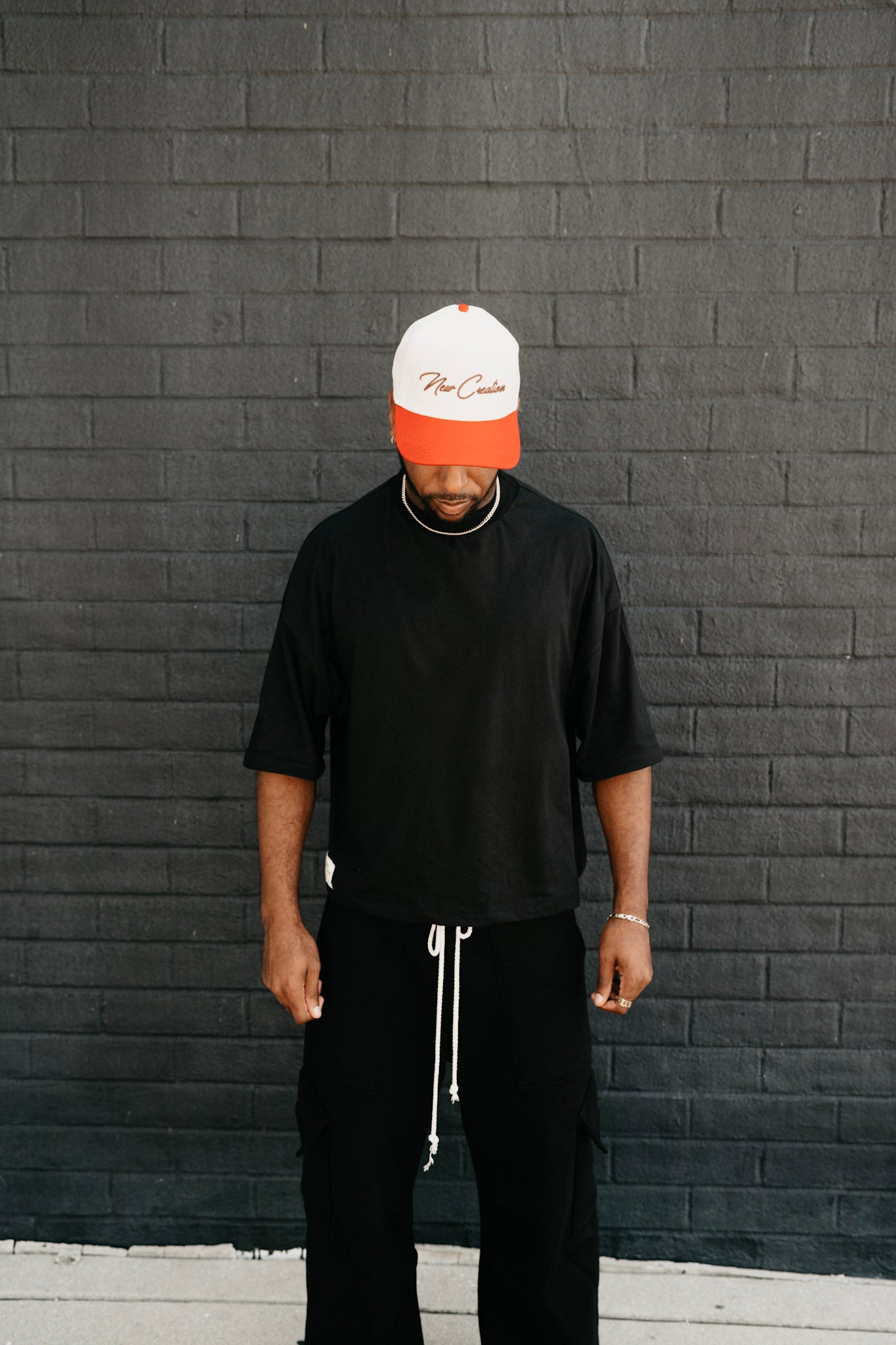 Lightweight Boxy Cropped Tee - Black