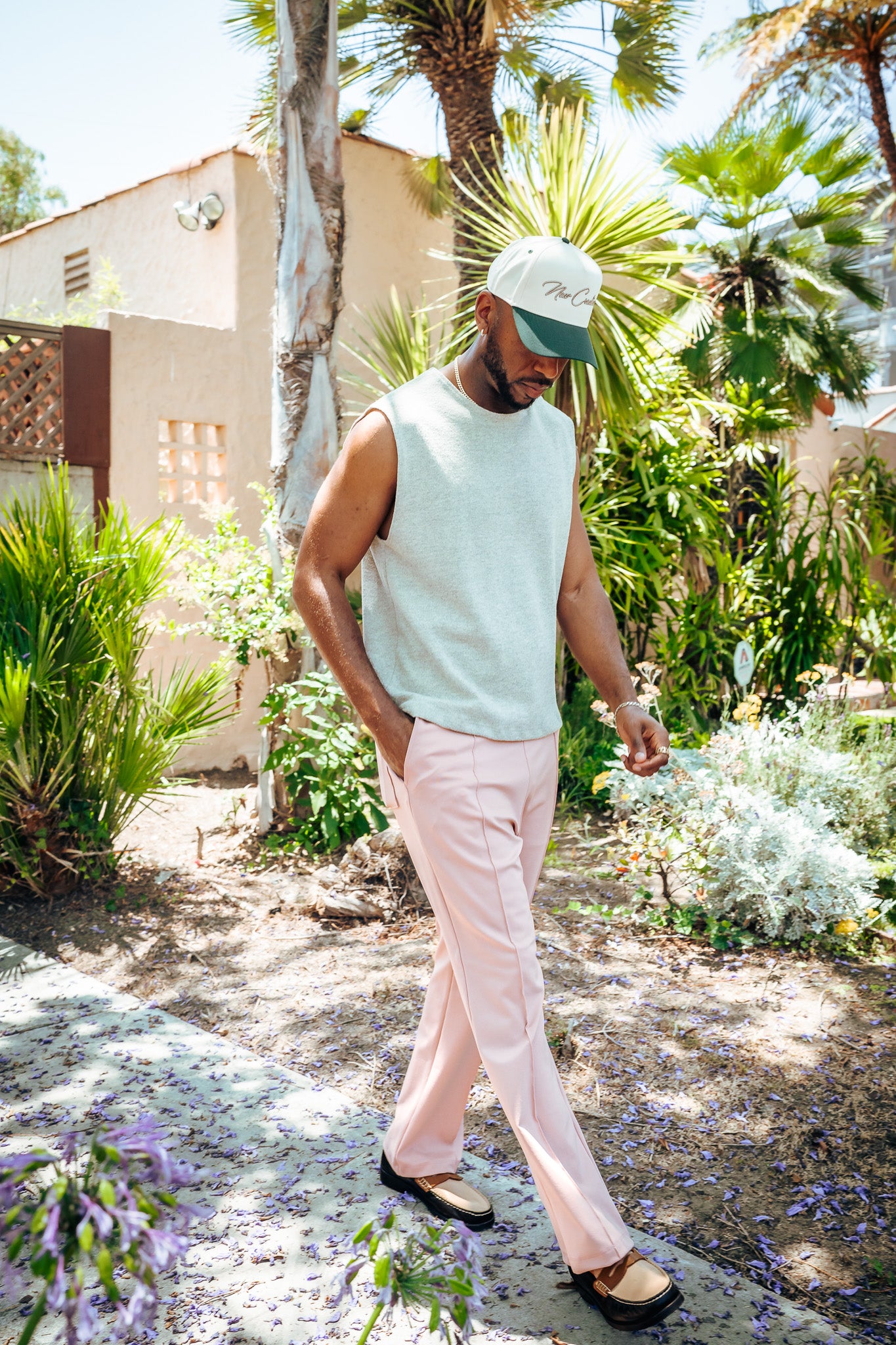 Slim Elevated Jogger - Mauve