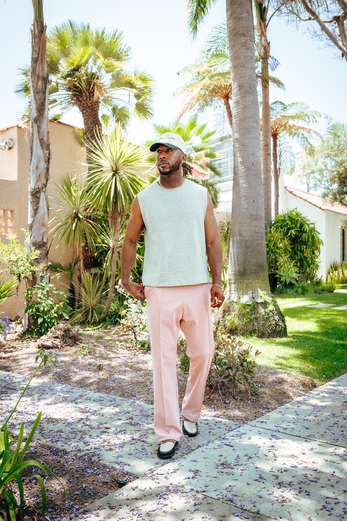 Slim Elevated Jogger - Mauve