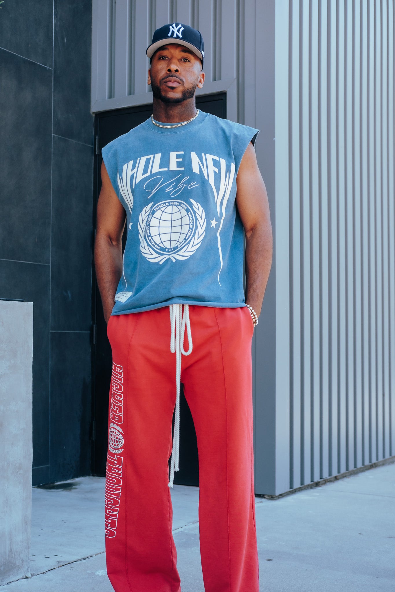 Ice Blue Graphic Tank - WNV