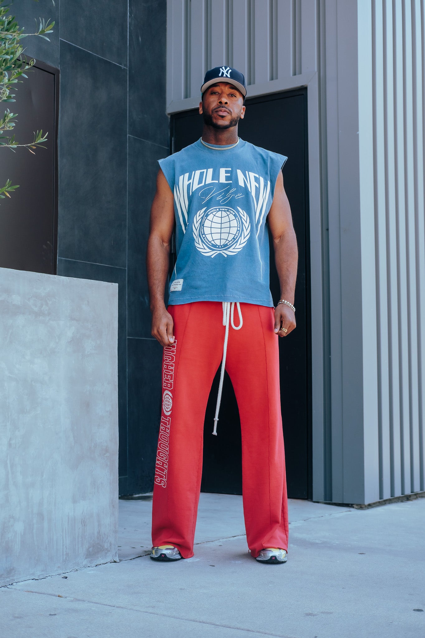 Ice Blue Graphic Tank - WNV