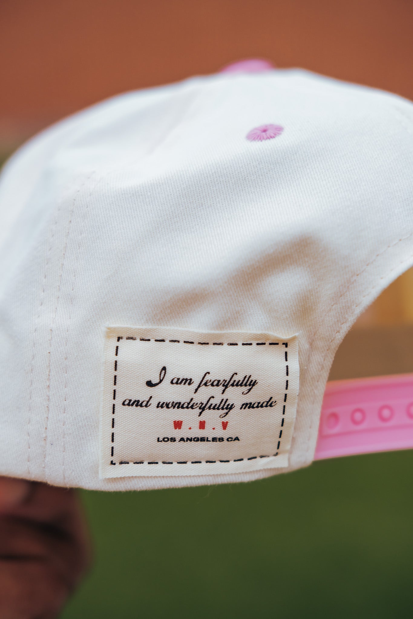 Suede 2 Tone- Natural/Pink SB Hat