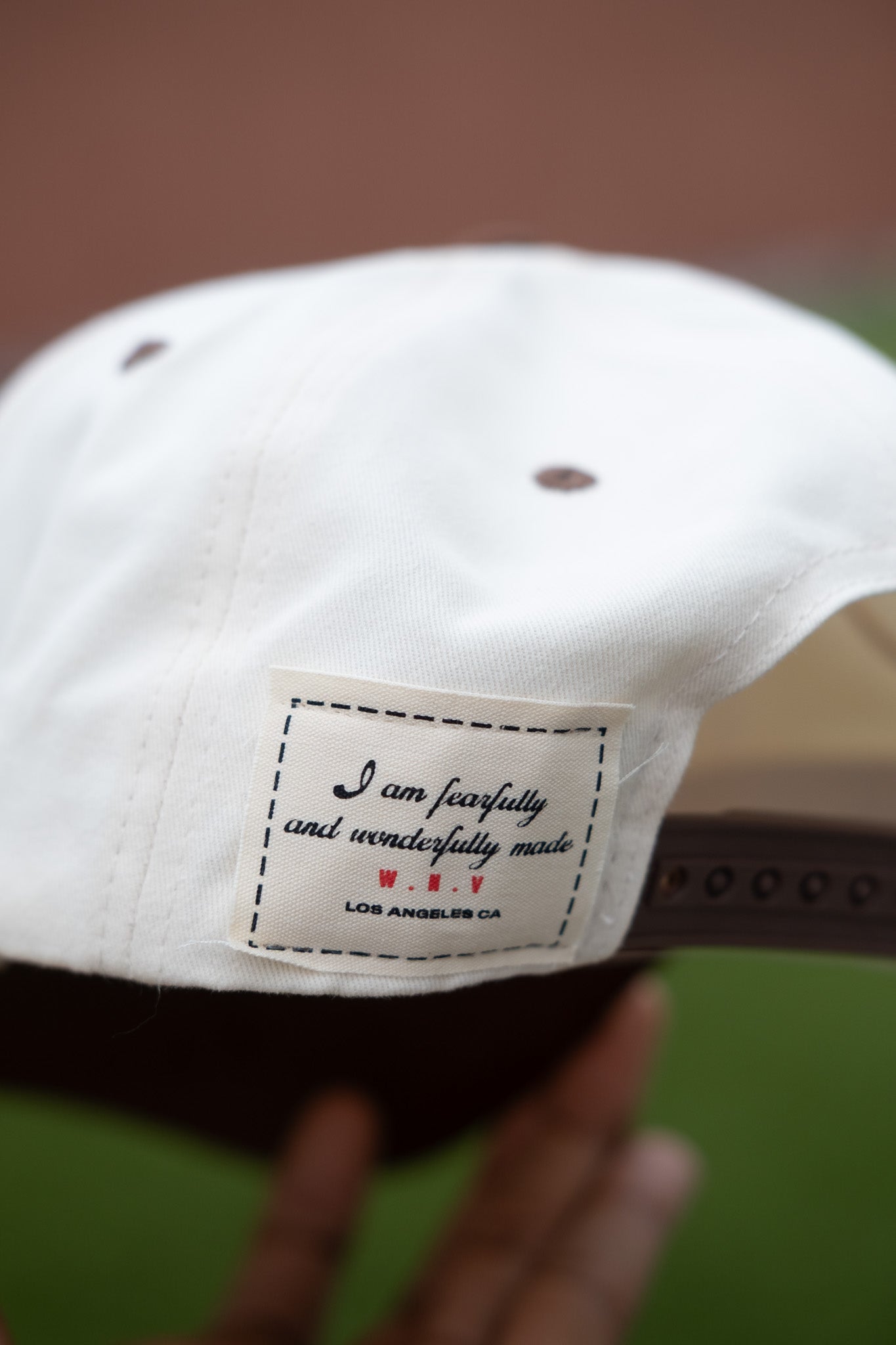 Natural/Green 2-Tone Hat Snapback