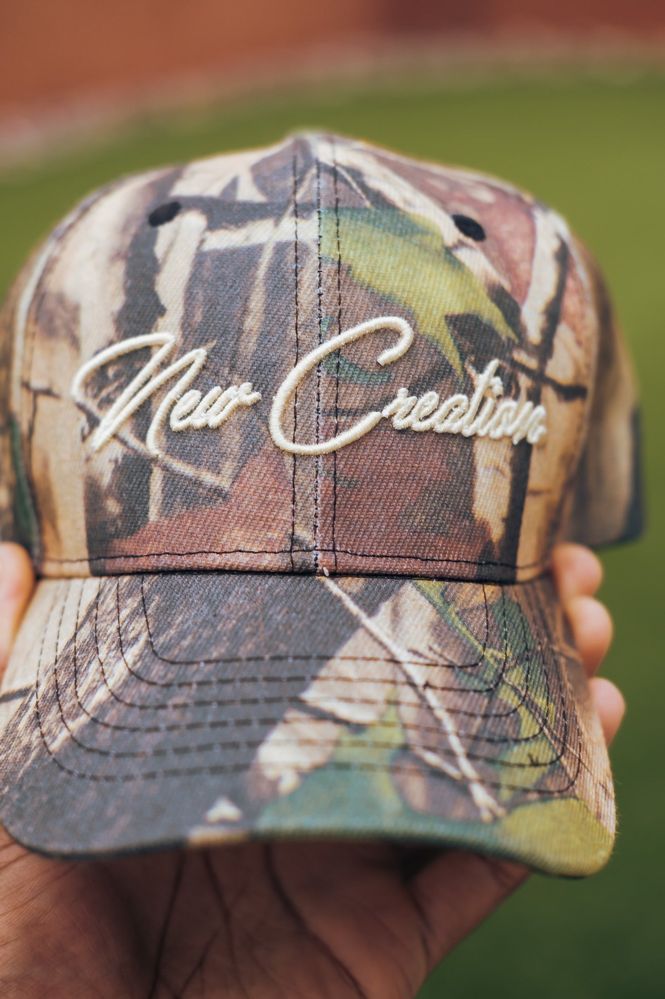Camo Hat-Velcro