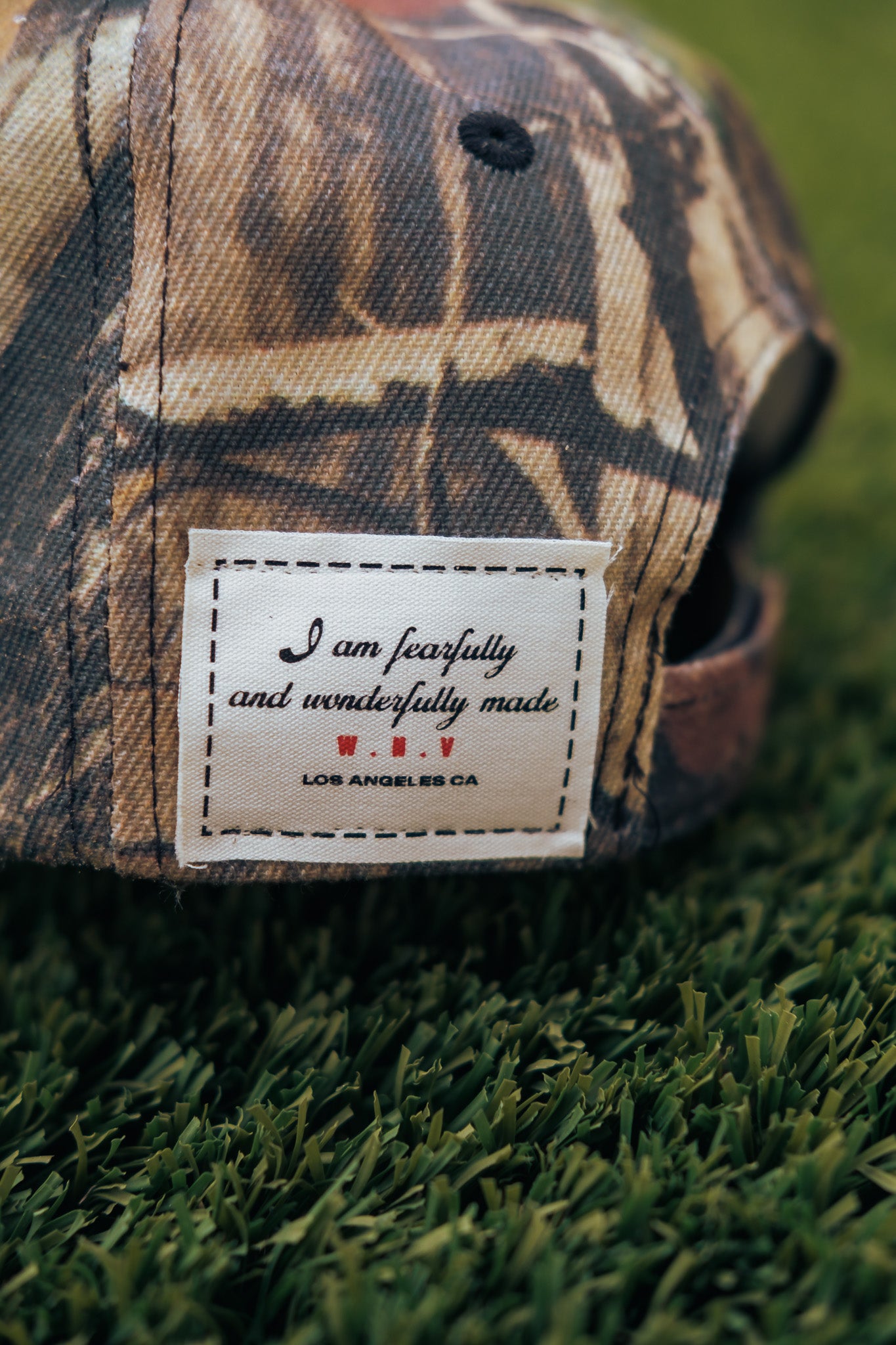 Camo Hat-Velcro