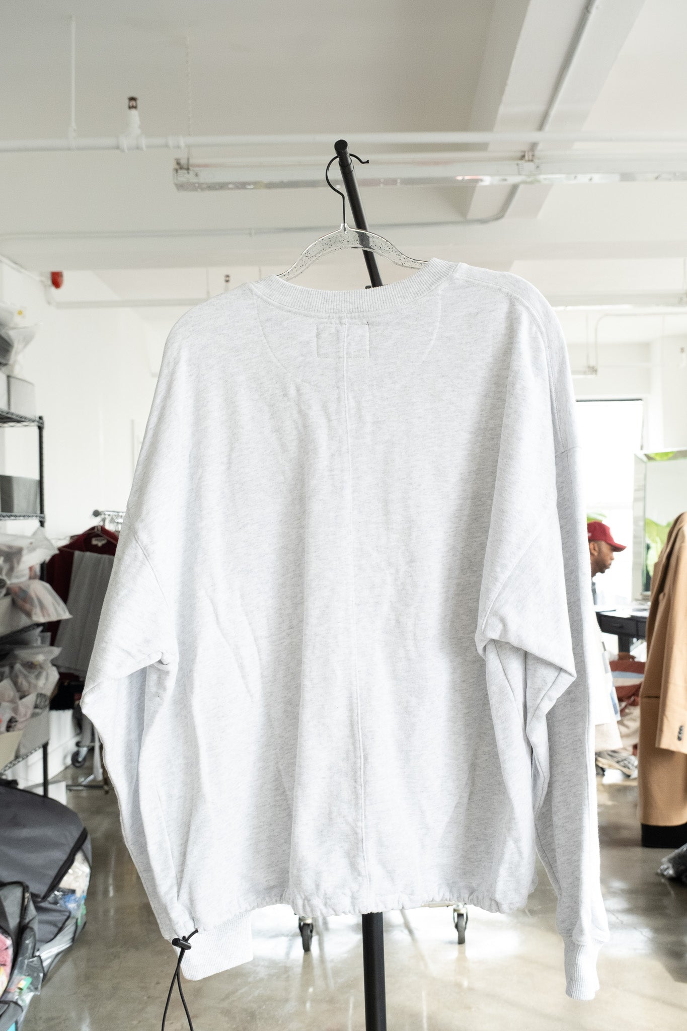 DP light gray Crewneck Sweatshirt- L