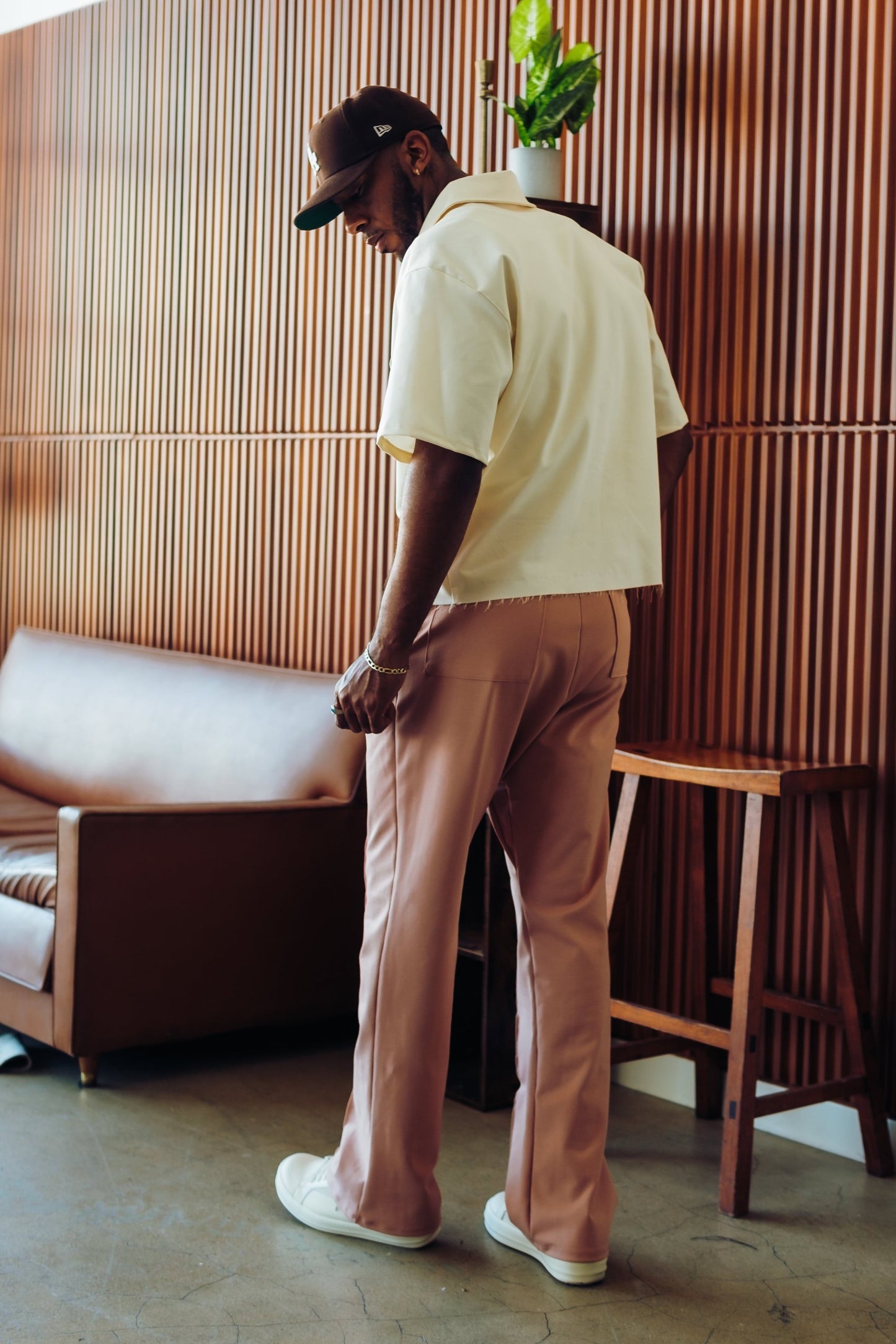 Slim Elevated Jogger - Mauve