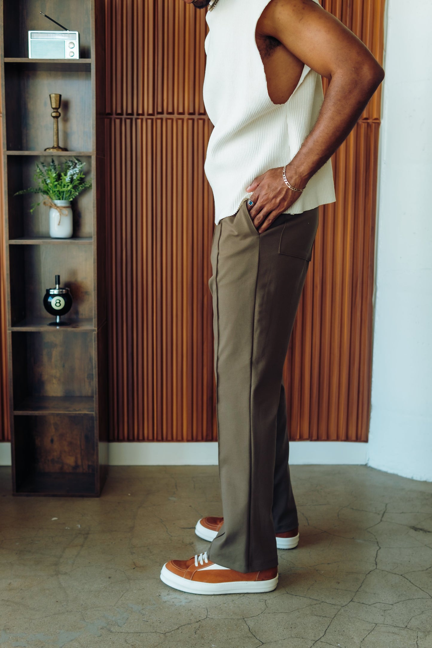 Olive- Elevated Jogger