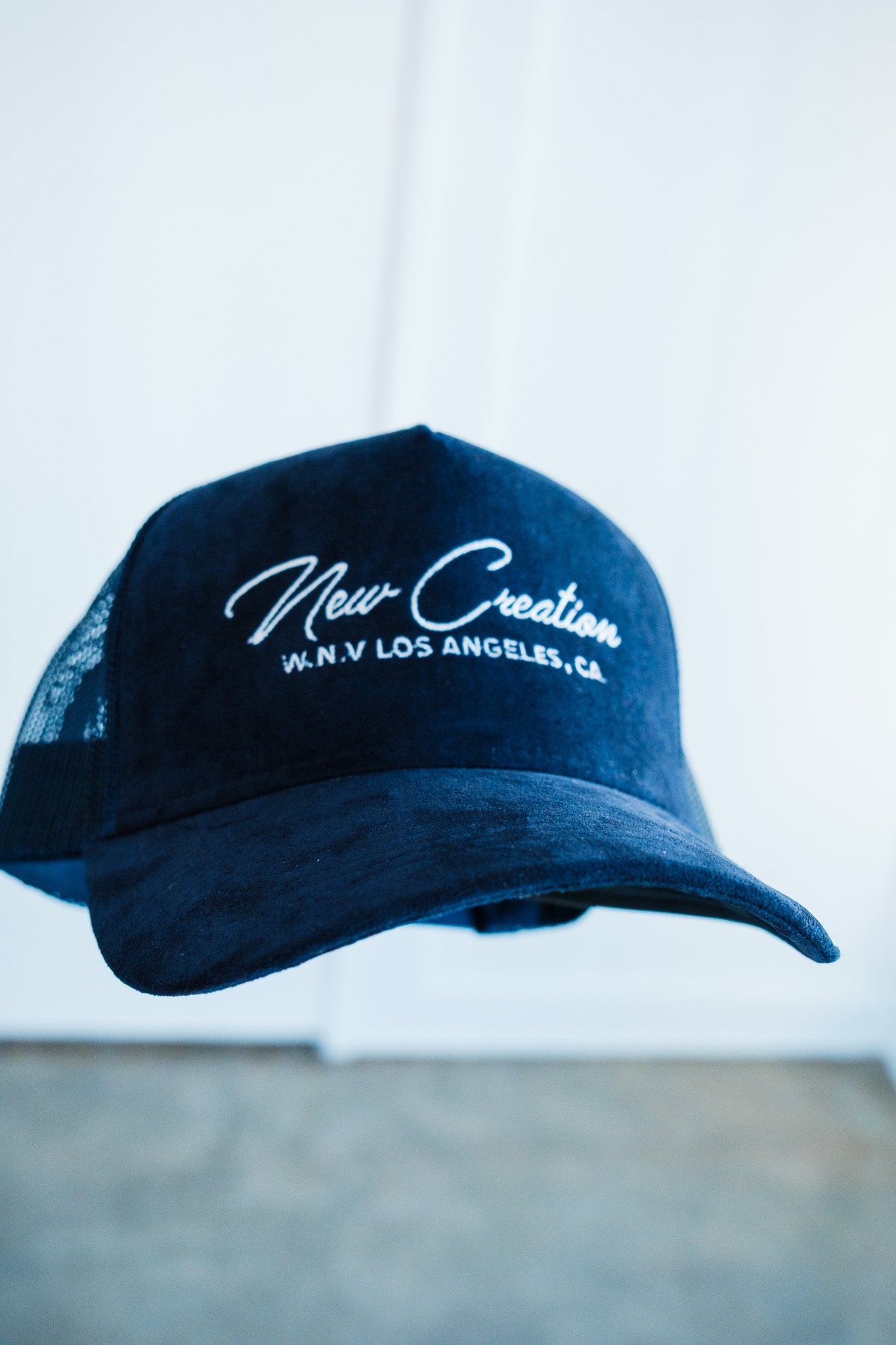 Blue Suede Hat