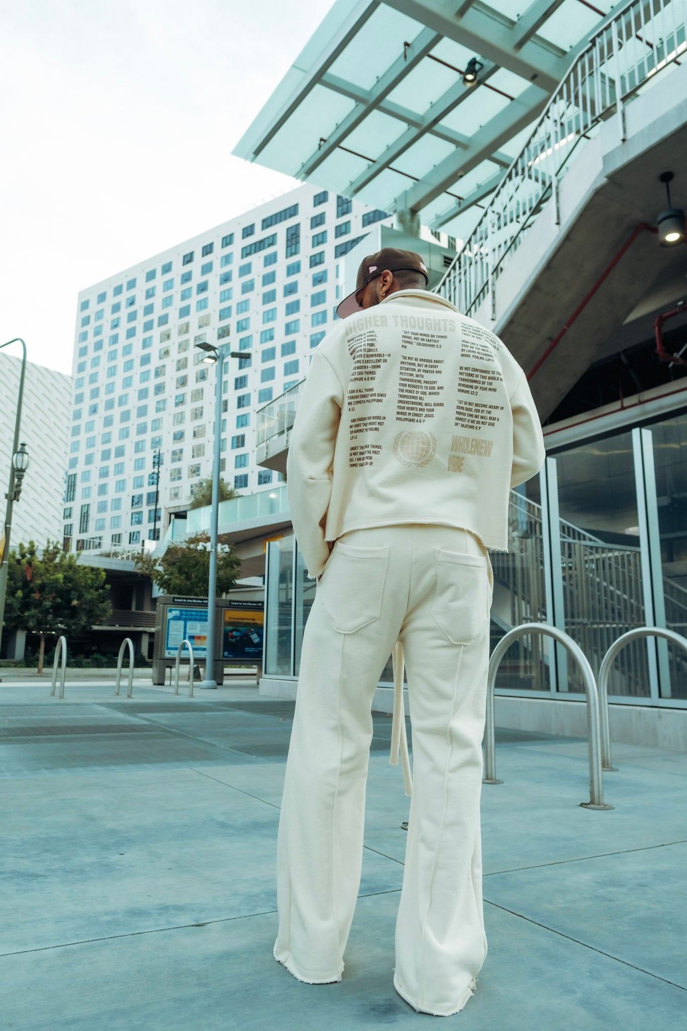 Heavy Terry Sweatpants - Cream