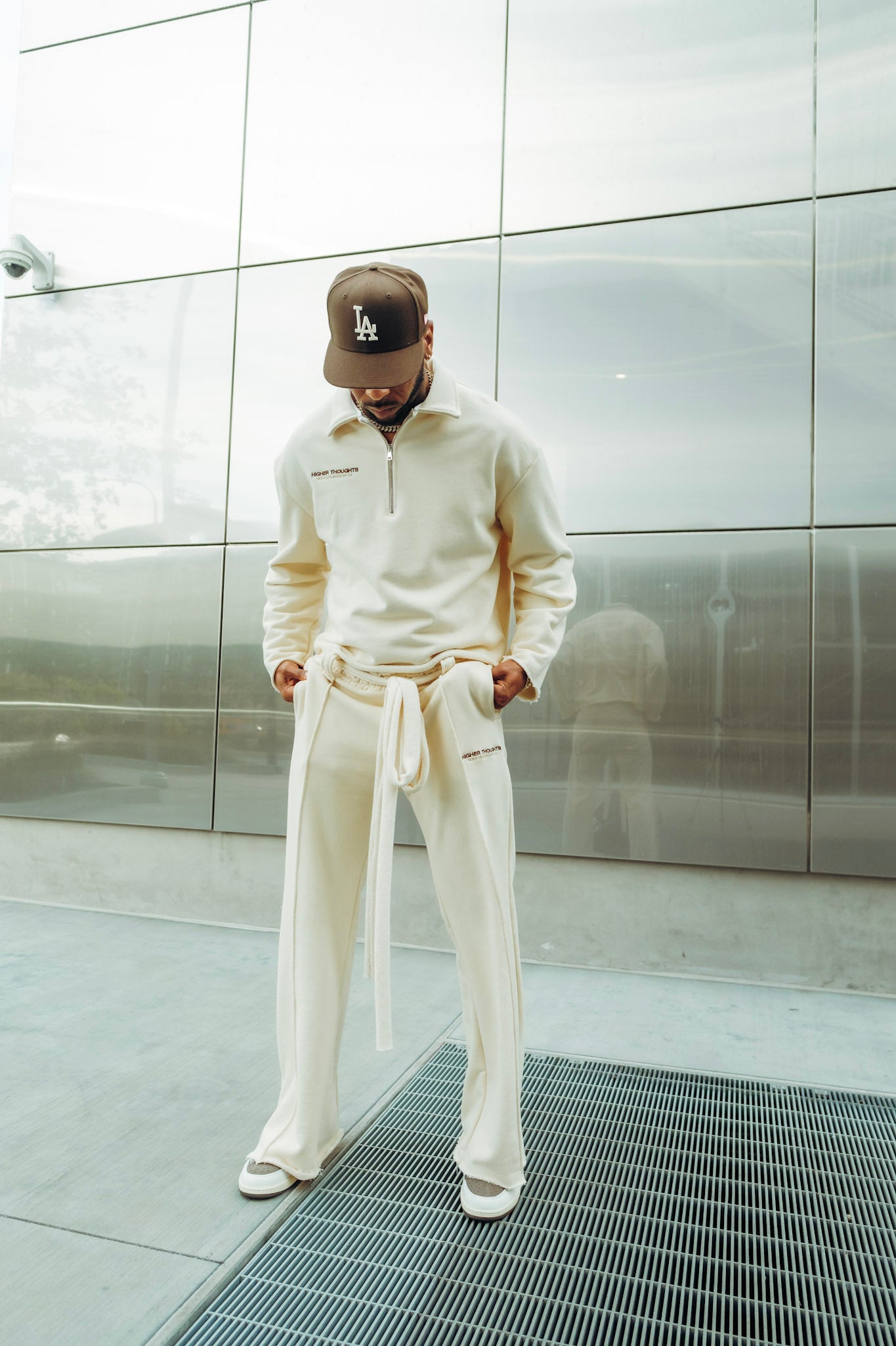 Heavy Terry Sweatpants - Cream