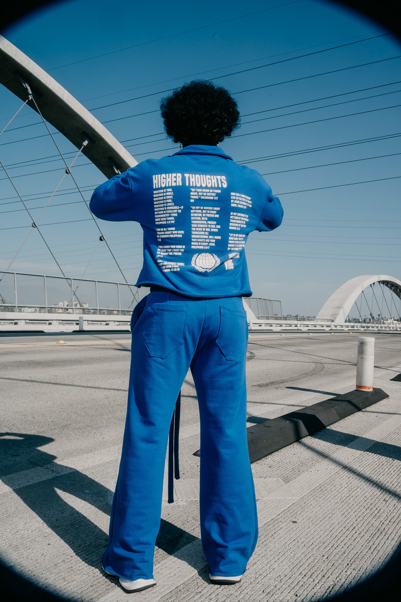 Heavy Terry QTR Zip - Dodger Blue