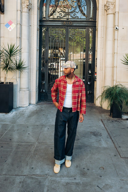 Cotton Flannel - Red