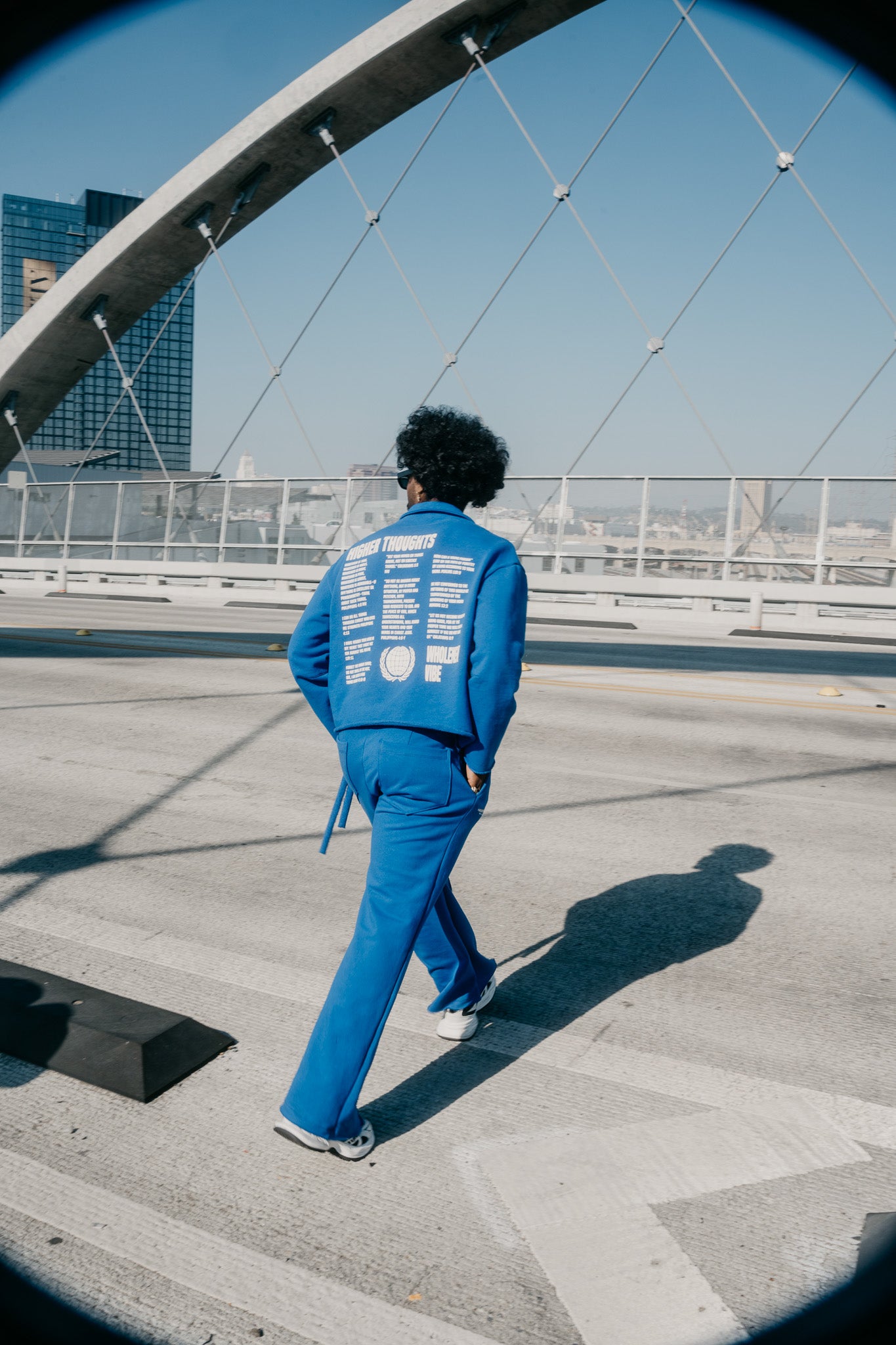 Heavy Terry QTR Zip - Dodger Blue