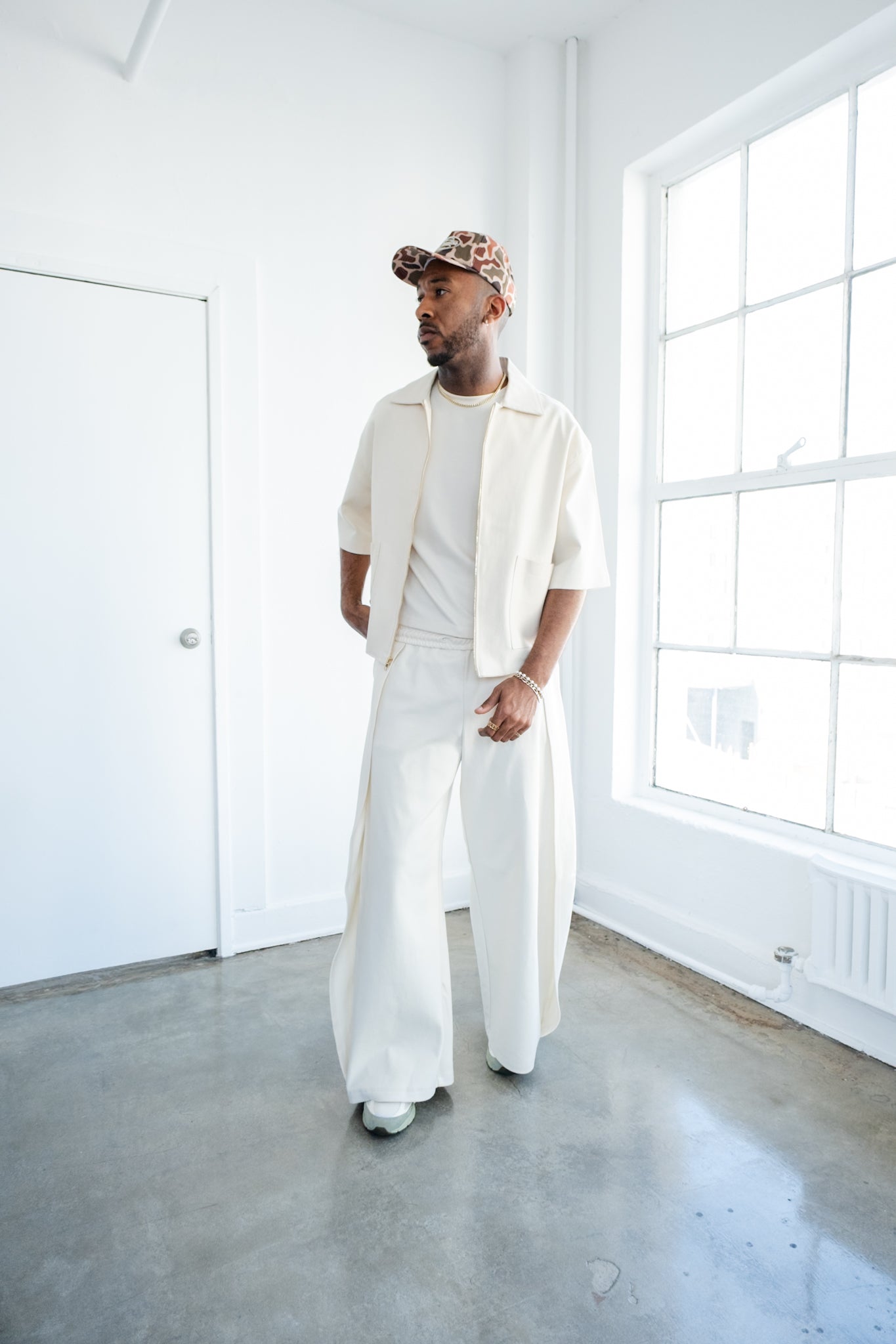 Rover Flap Pant - Cream