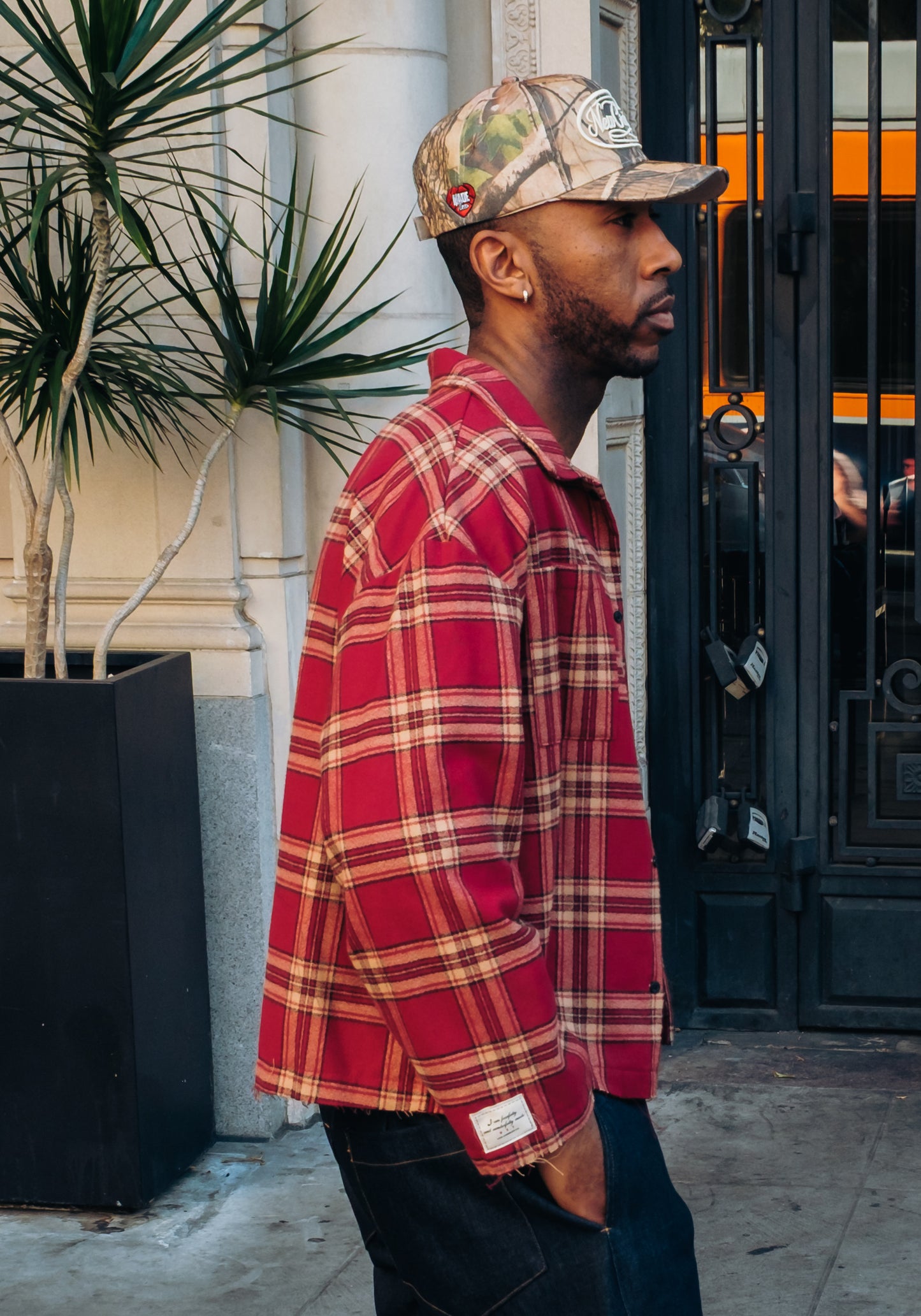 Cotton Flannel - Red