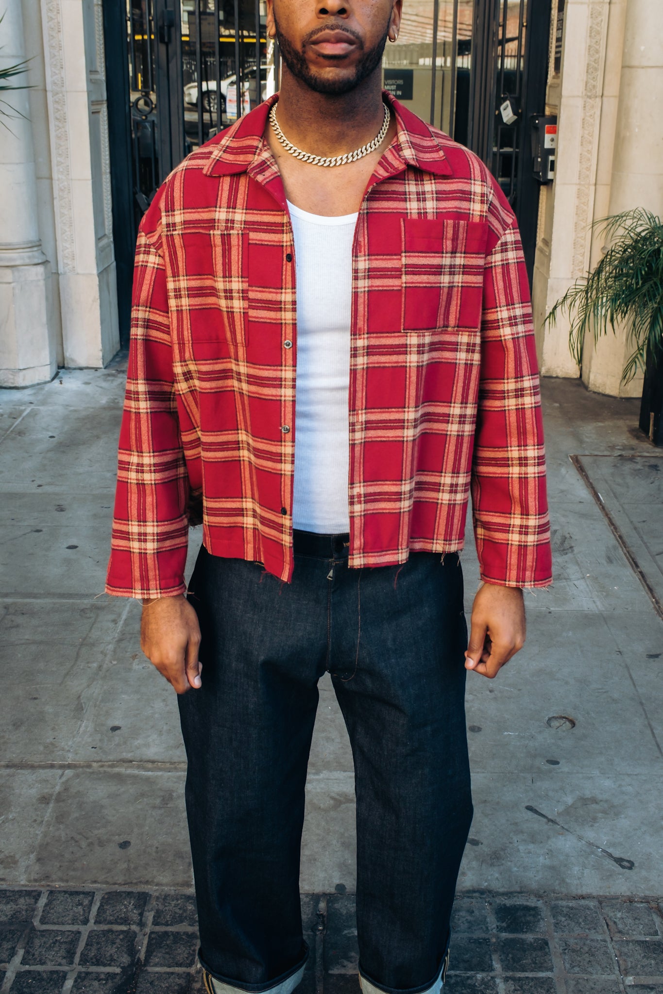 Cotton Flannel - Red