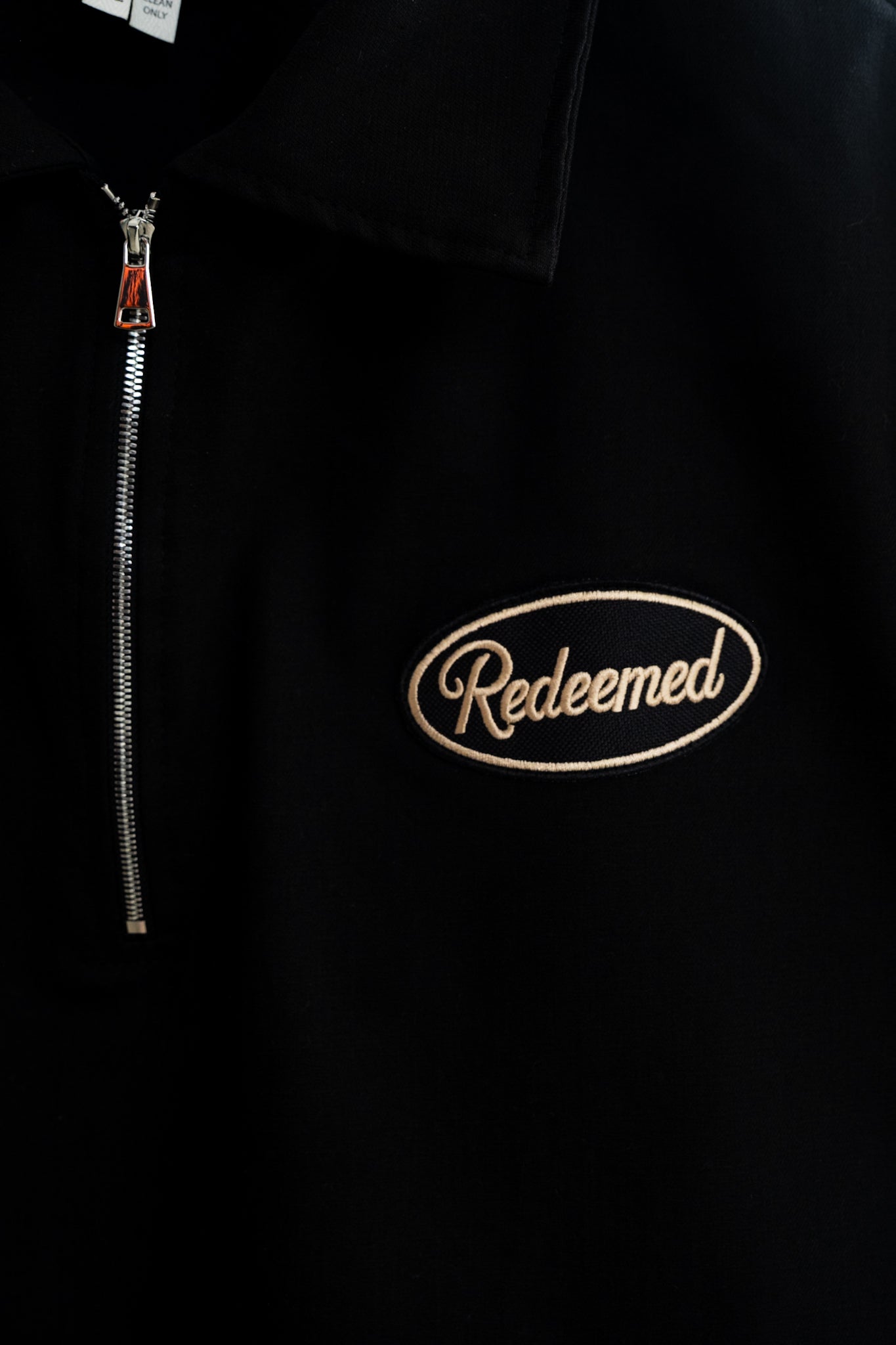 QTR Zip Shirt - Black
