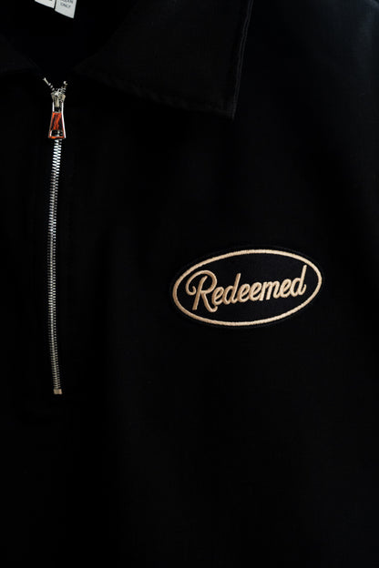 QTR Zip Shirt - Black