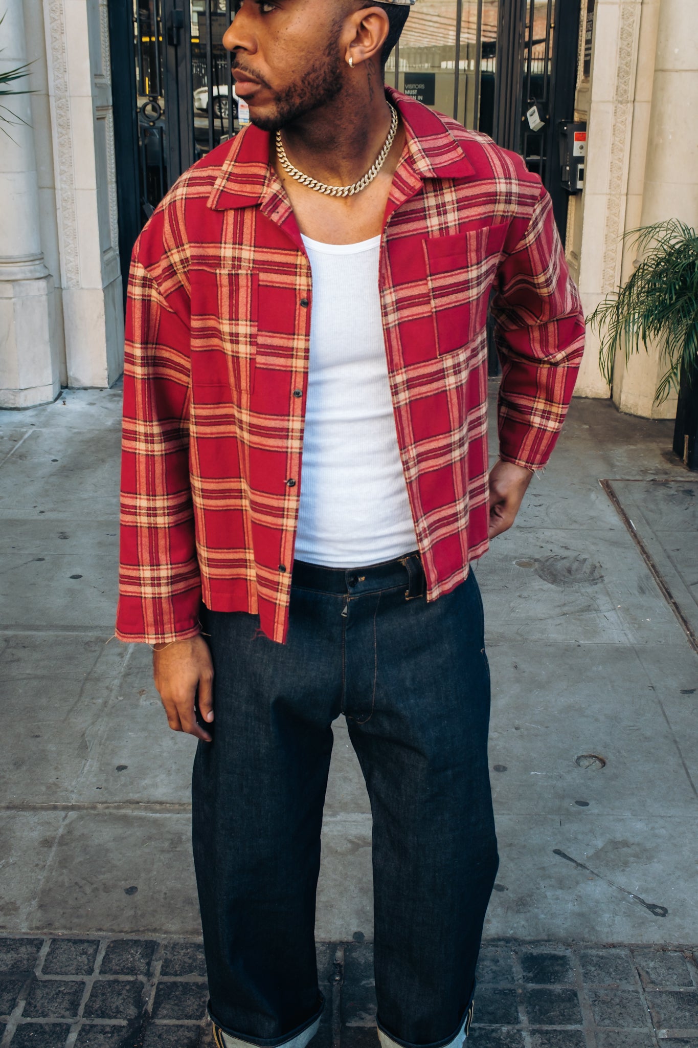Cotton Flannel - Red