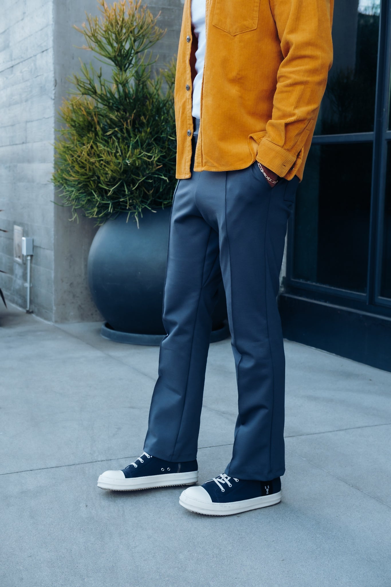 Slim Elevated Jogger - Slate Grey