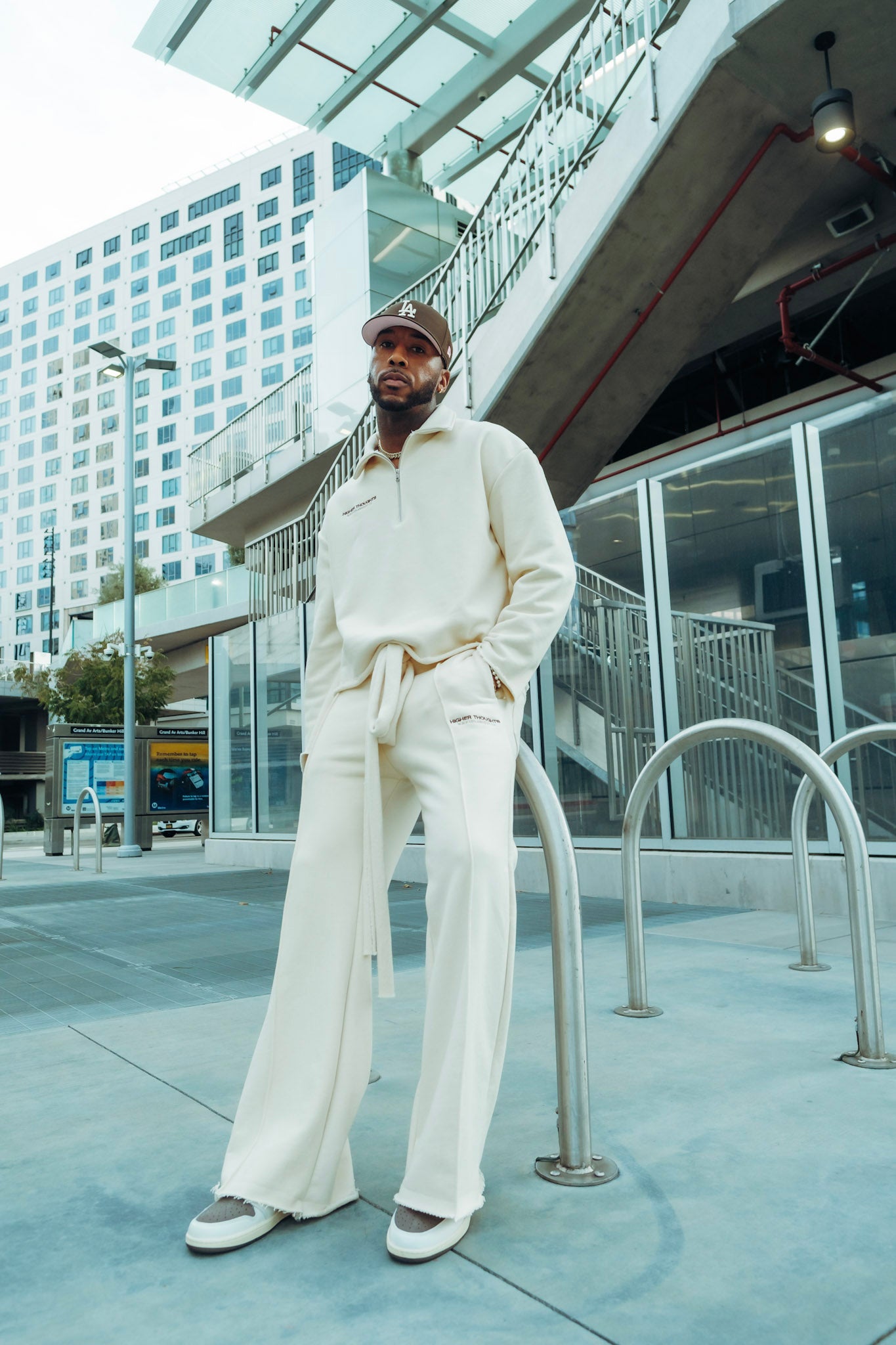 Heavy Terry Sweatpants - Cream