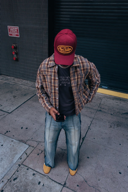 Cotton Flannel - Grey/ Yellow