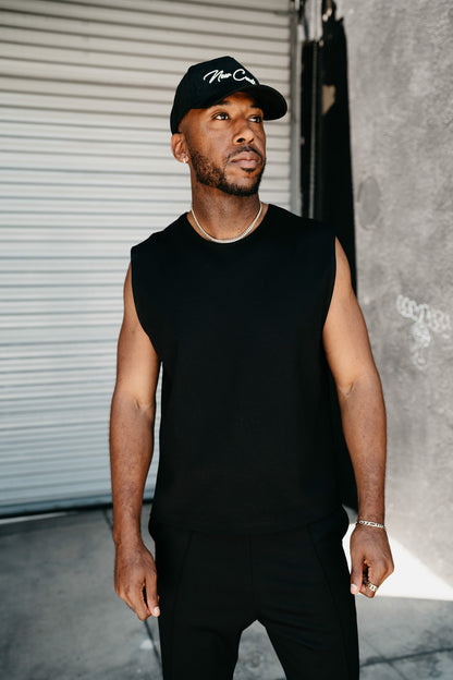 Slim Elevated Jogger - Black
