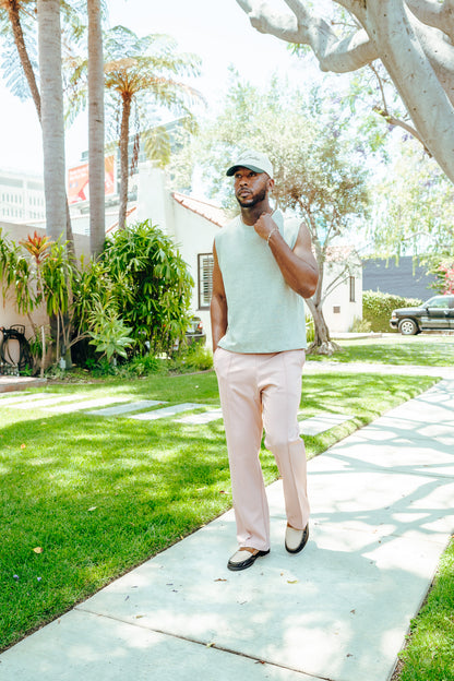 Slim Elevated Jogger - Mauve