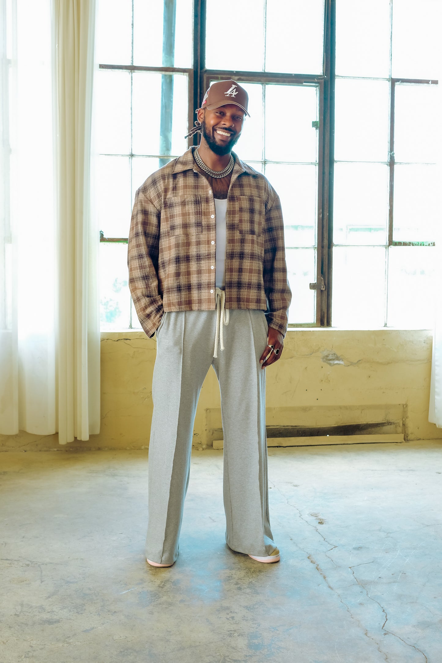 Cotton Flannel - Brown Taupe