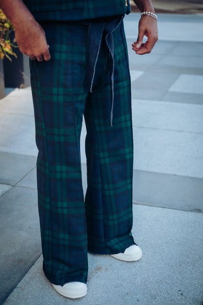 2.0 Plaid Flare Pants