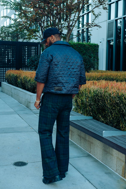2.0 Plaid Flare Pants
