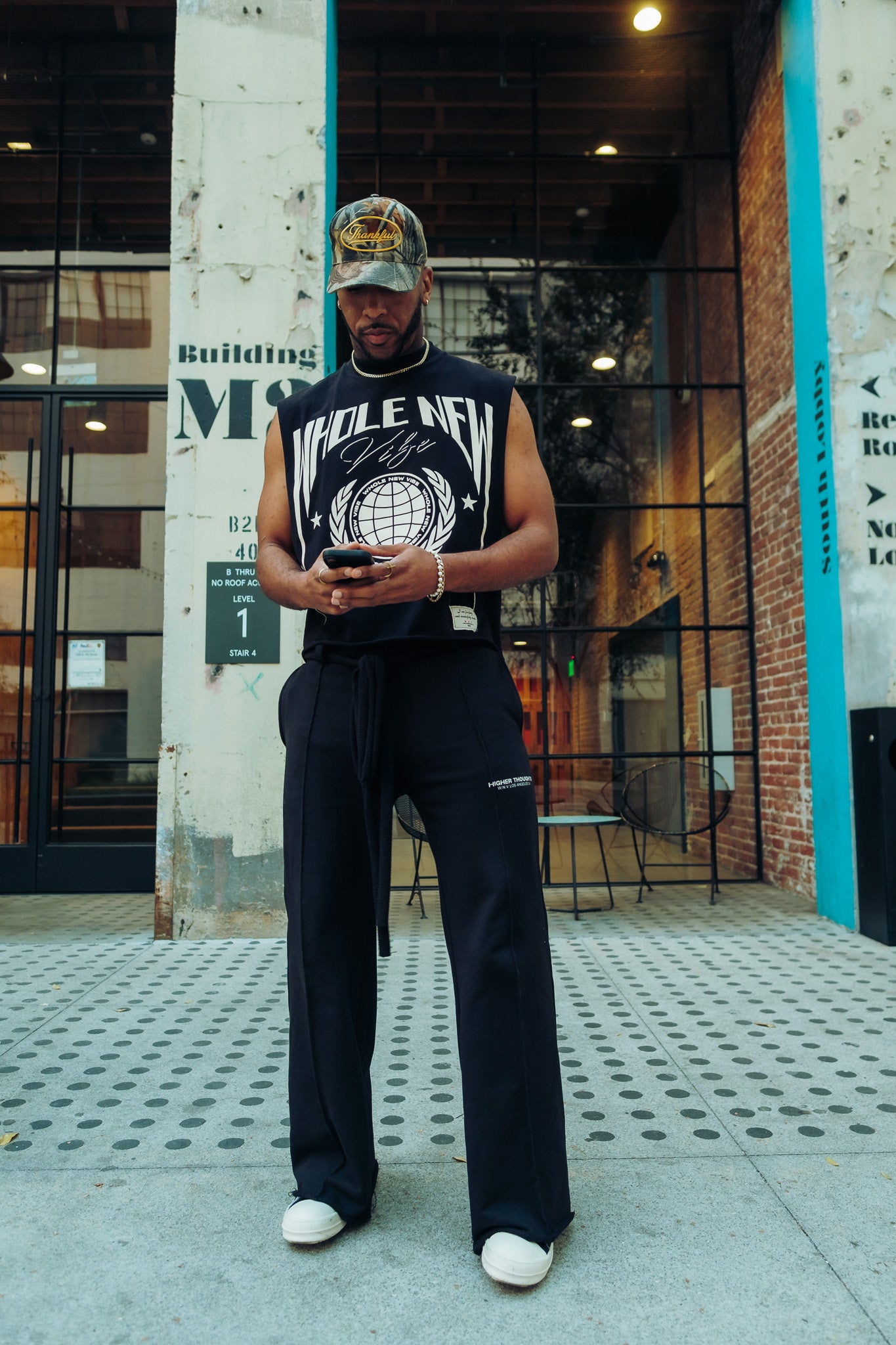 Sleeveless Graphic Tee - WNV