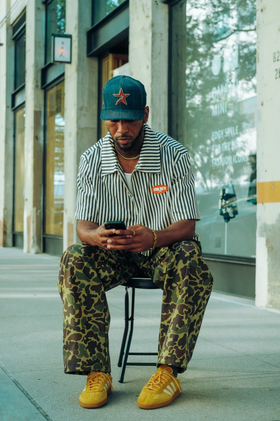 Nylon Lounge Cargo- Camo