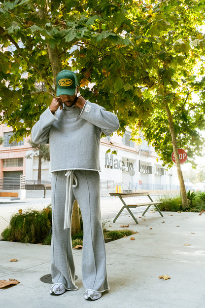 Heavy Terry Sweatpants - Heather Grey