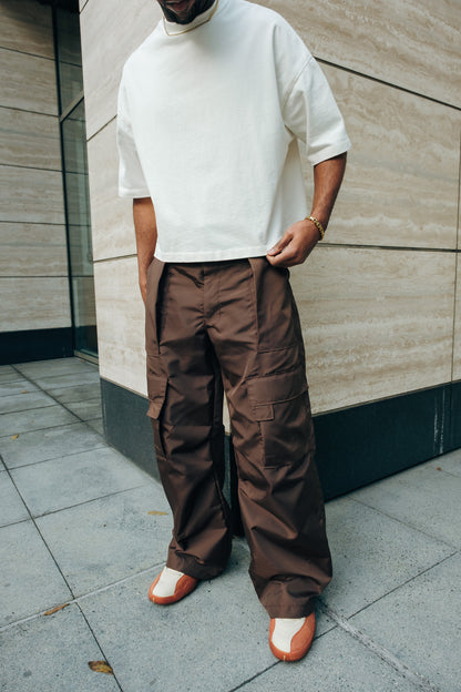 Heavy Nylon Cargo- Brown (Limited)