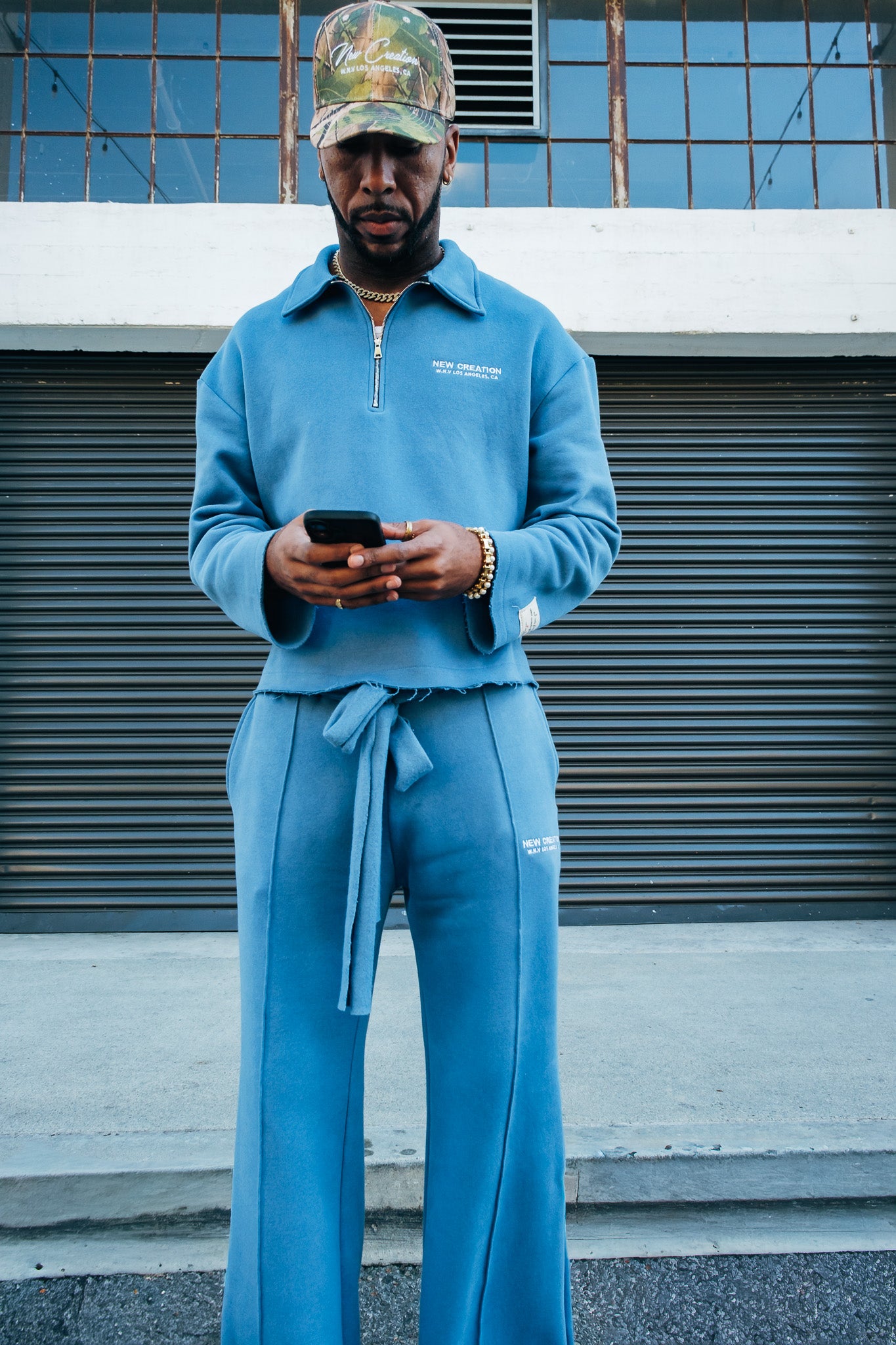 Cozy Fleece QTR Zip (LIMITED) - Baby Blue
