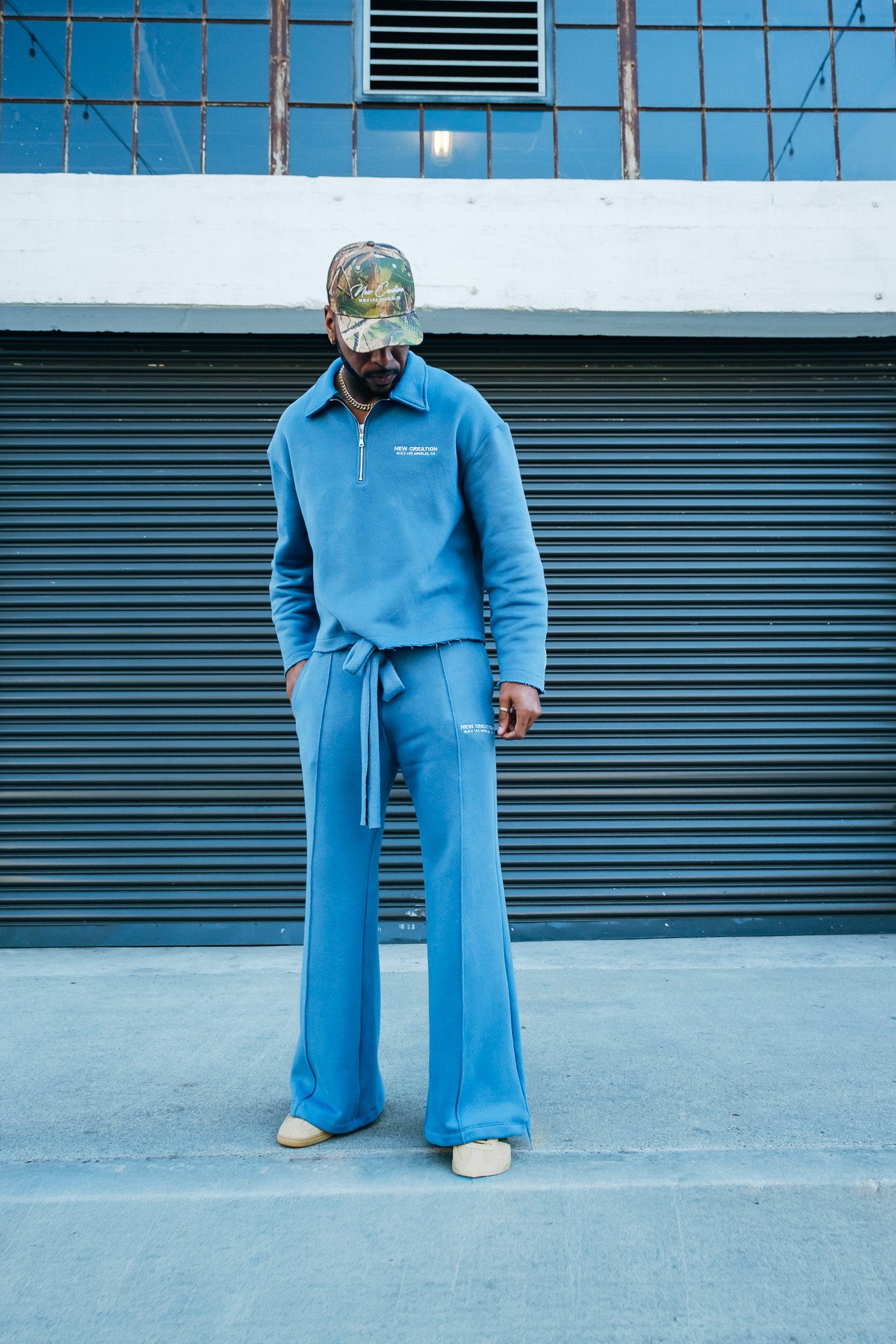 Cozy Fleece Pants (LIMITED) - Baby Blue
