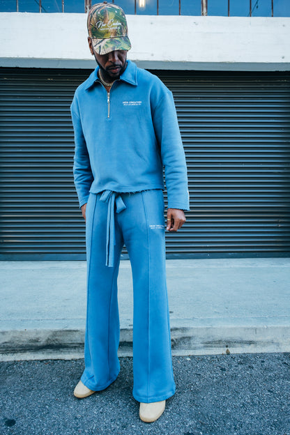 Cozy Fleece Pants (LIMITED) - Baby Blue