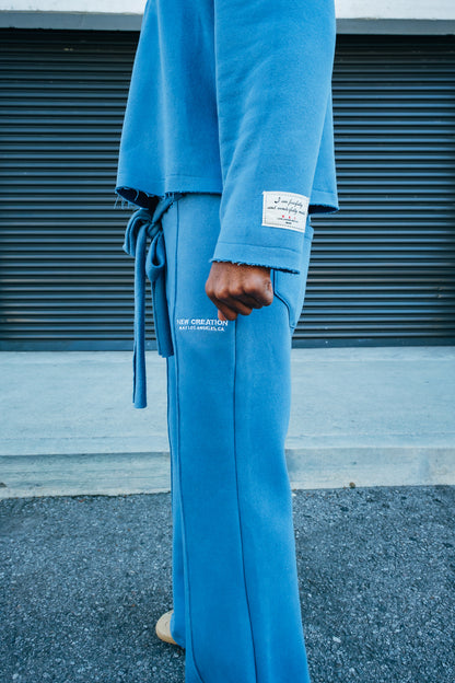 Cozy Fleece Pants (LIMITED) - Baby Blue