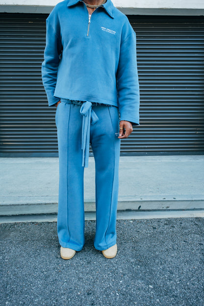 Cozy Fleece QTR Zip (LIMITED) - Baby Blue