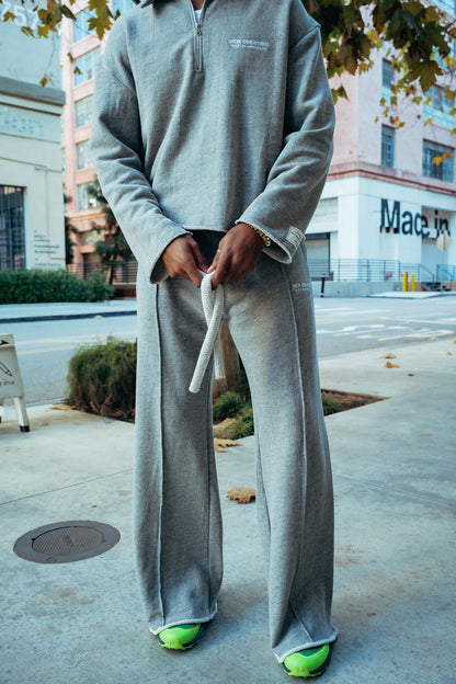Heavy Terry Sweatpants - Heather Grey