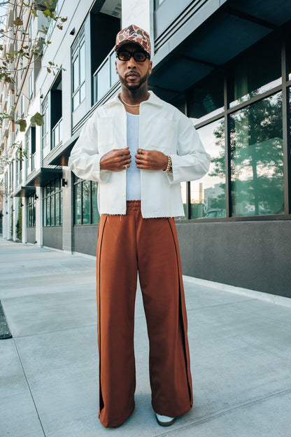 Boxy White LS Button Down