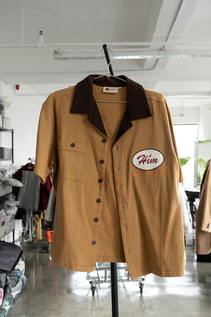 Khaki EBD shirt - L