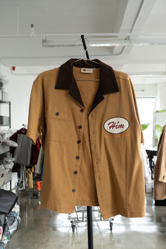 Khaki EBD shirt - L