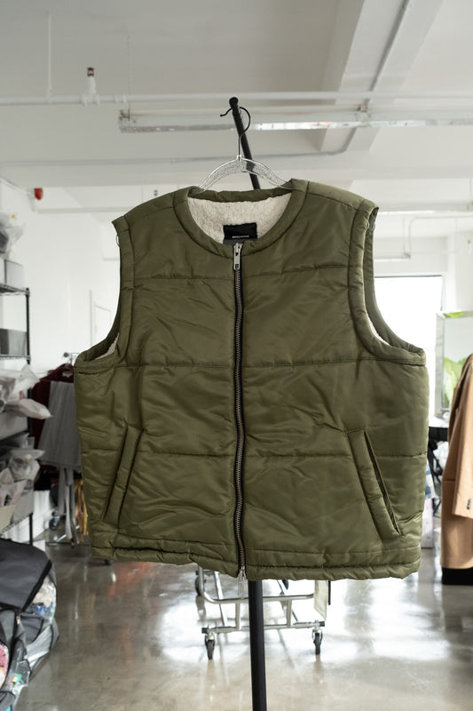 Daniel Patrick green vest- M/L