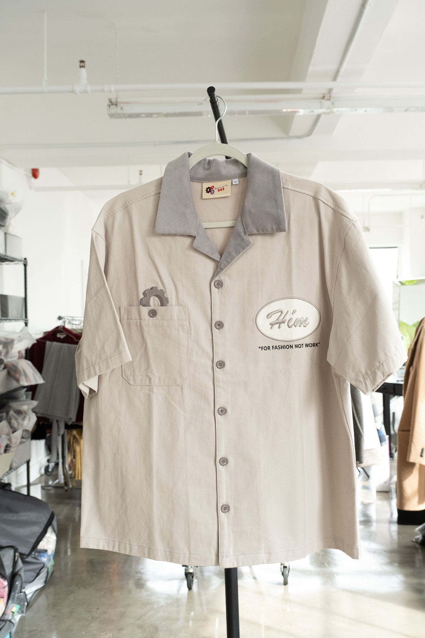 EBD- Grey Him shirt- Sz L