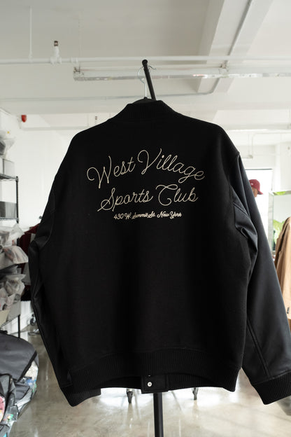 A&F black bomber jacket- Sz L