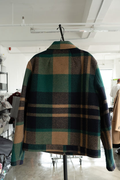 Asos wool plaid flannel jacket- L